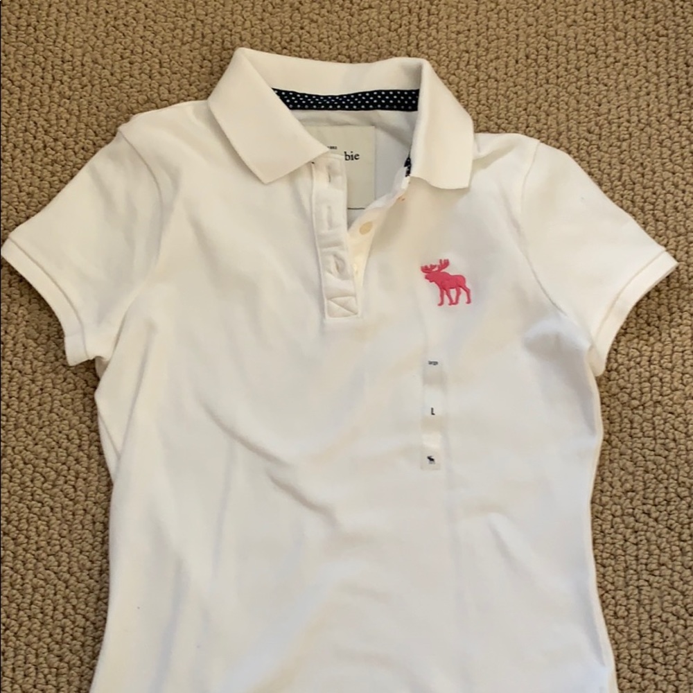 Brand new white polo/golf shirt!